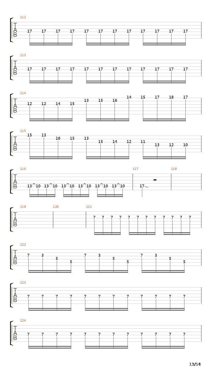 四季组曲吉他谱