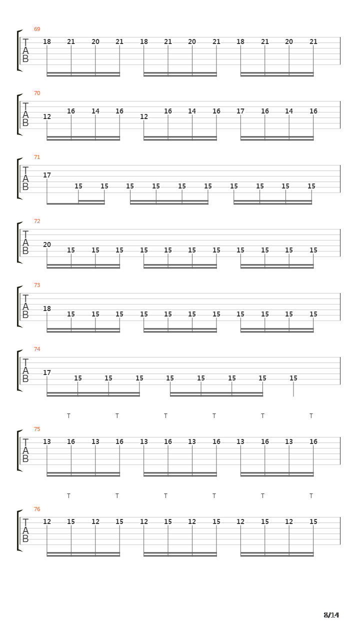 四季组曲吉他谱