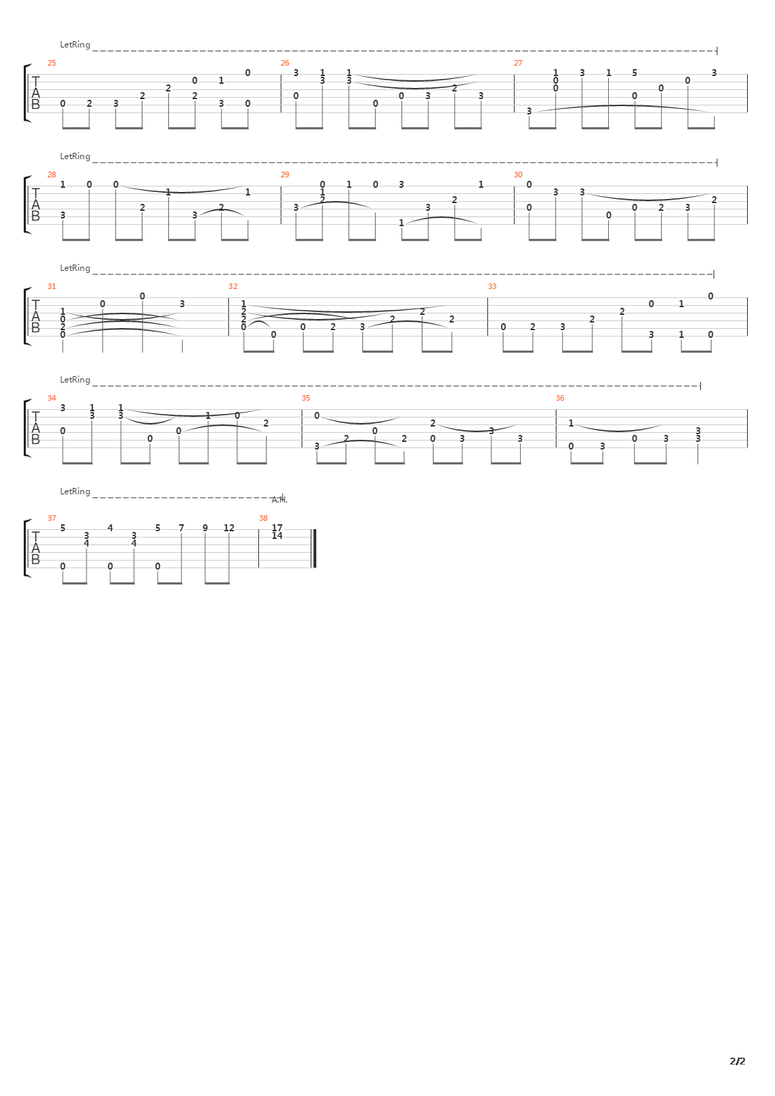 思乡曲吉他谱