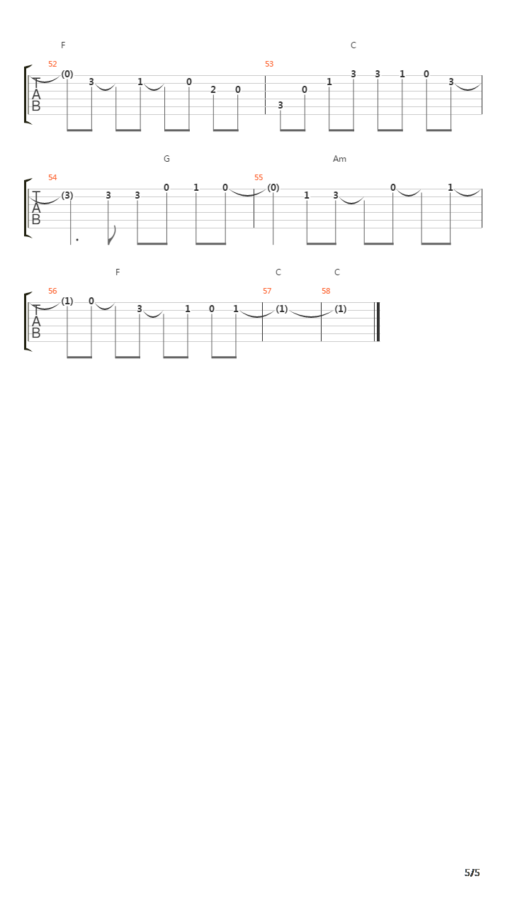 Right Here Waiting(此情可待)吉他谱