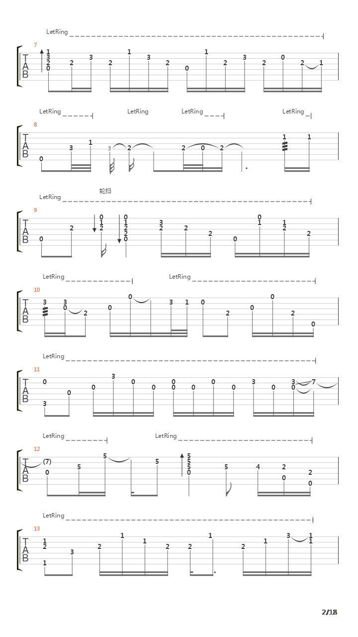 Hotel California (加州旅馆)吉他谱