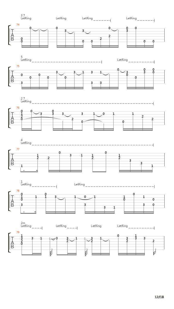Hotel California (加州旅馆)吉他谱