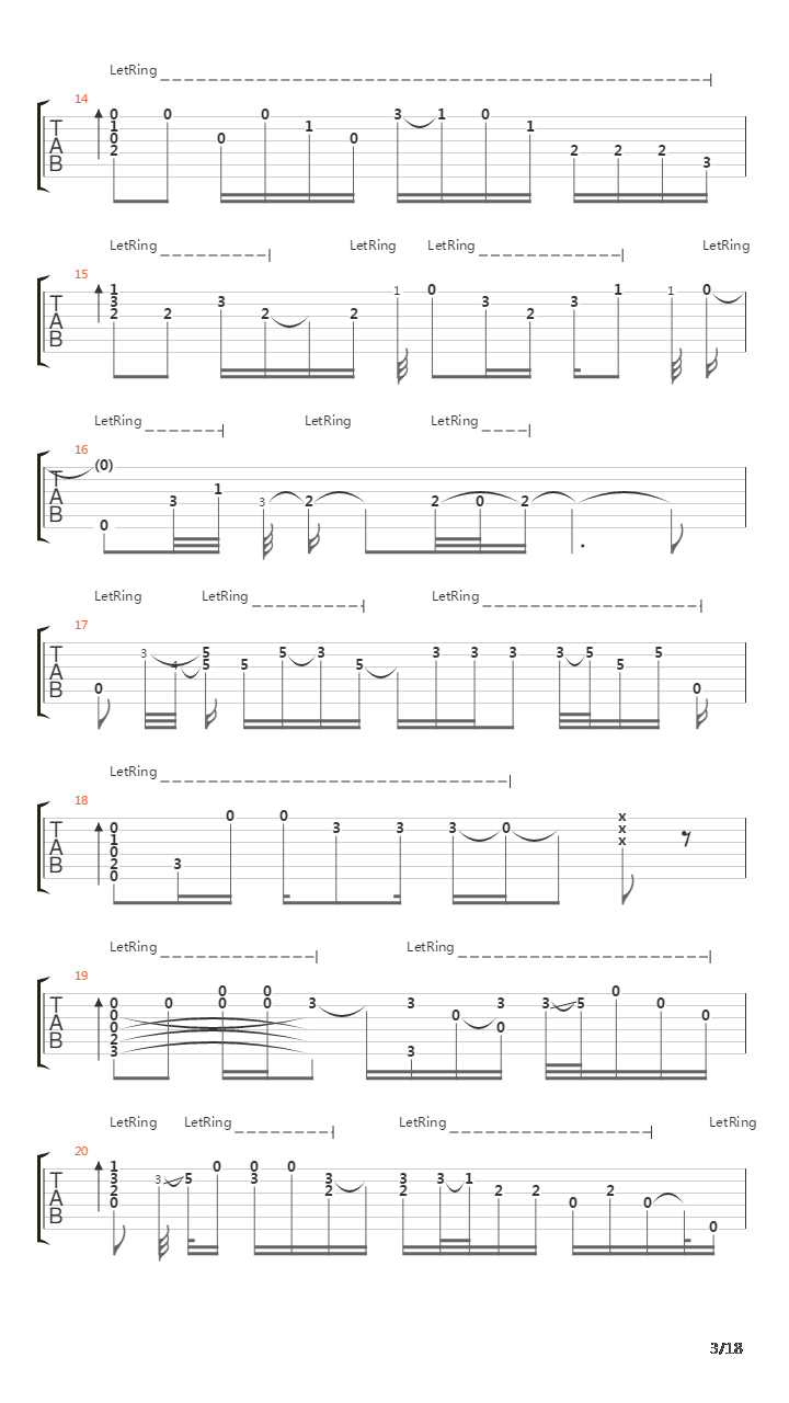 Hotel California (加州旅馆)吉他谱