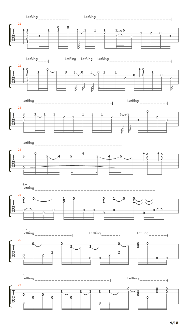 Hotel California (加州旅馆)吉他谱