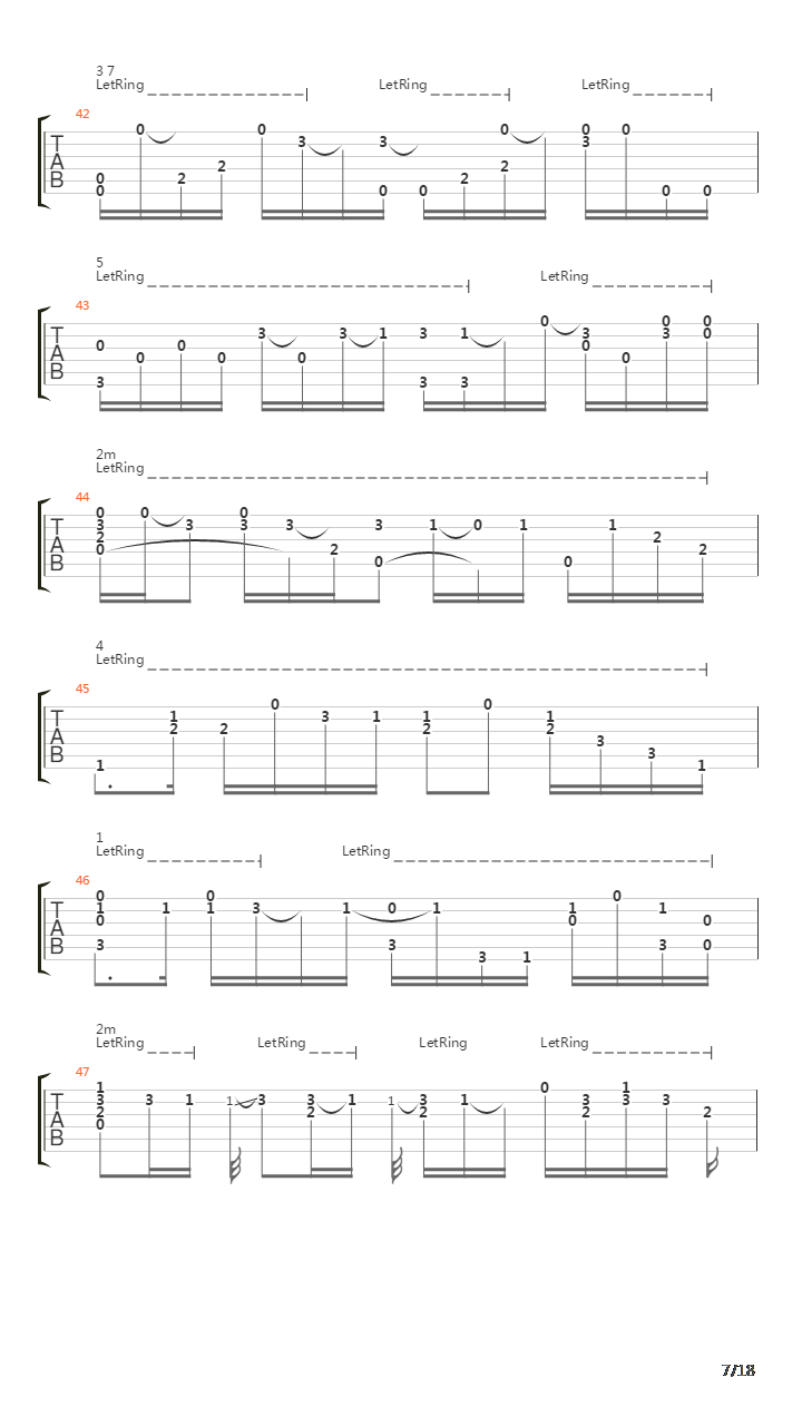 Hotel California (加州旅馆)吉他谱