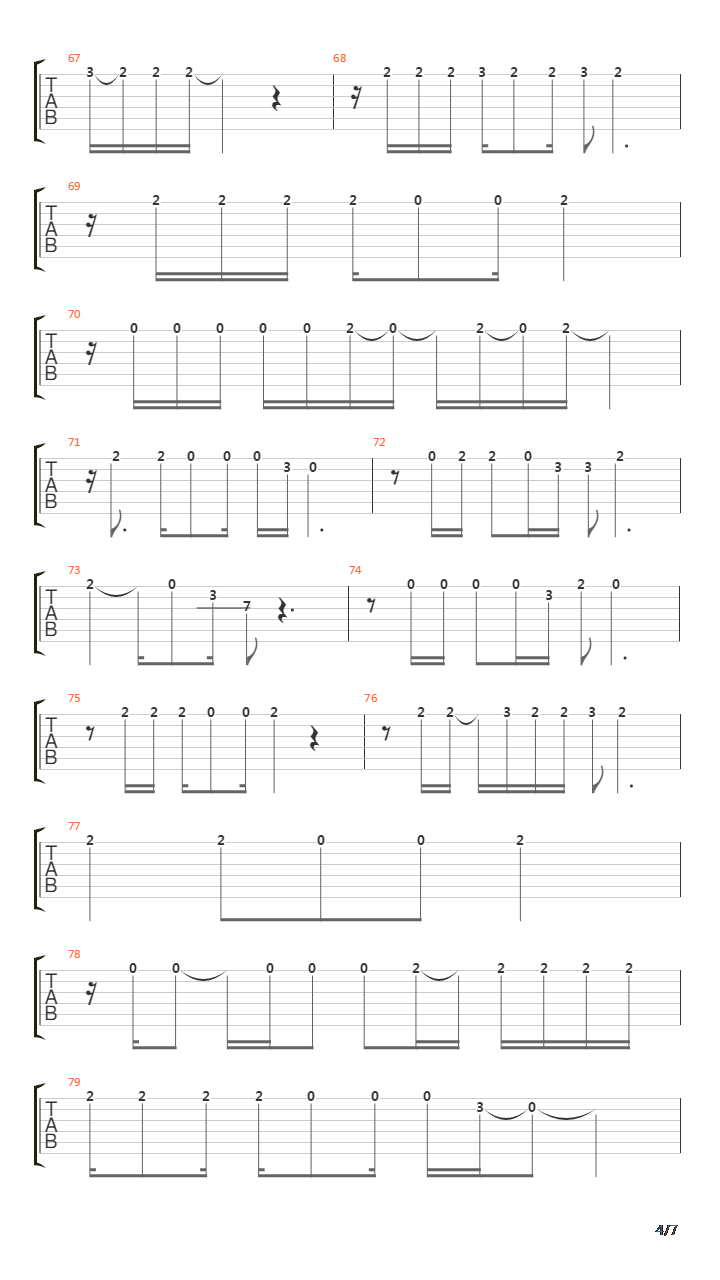 Hotel California (加州旅馆)吉他谱