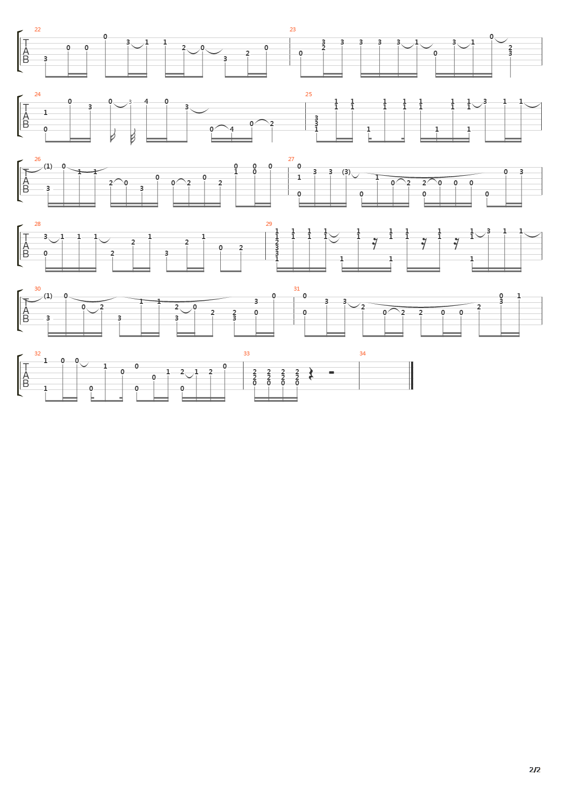 Hotel California (加州旅馆)吉他谱