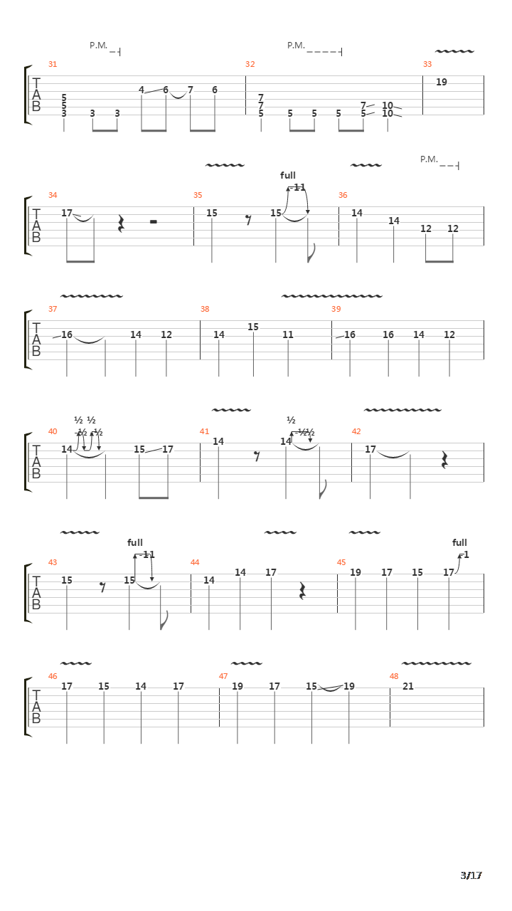 卡农 摇滚版（Canon Rock）吉他谱
