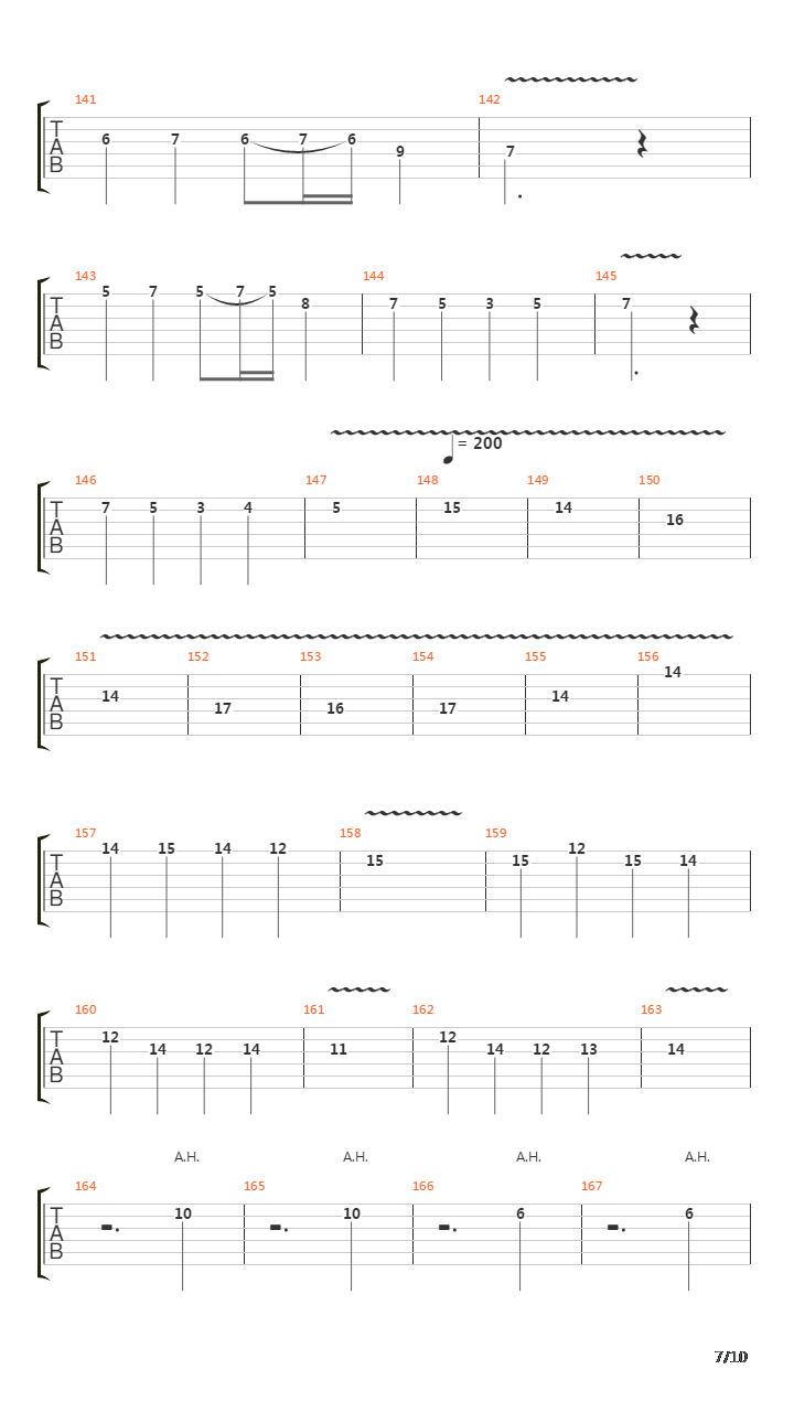 卡农 摇滚版(Canon Rock)吉他谱