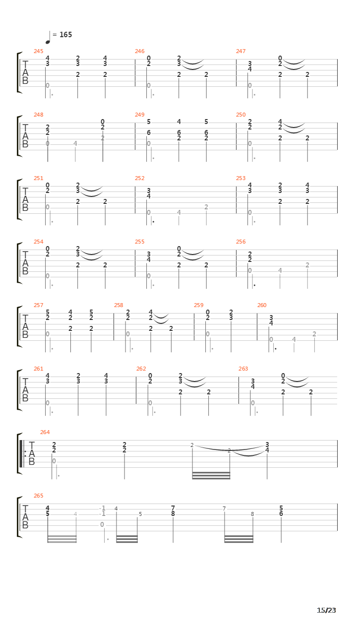 大霍塔舞曲吉他谱