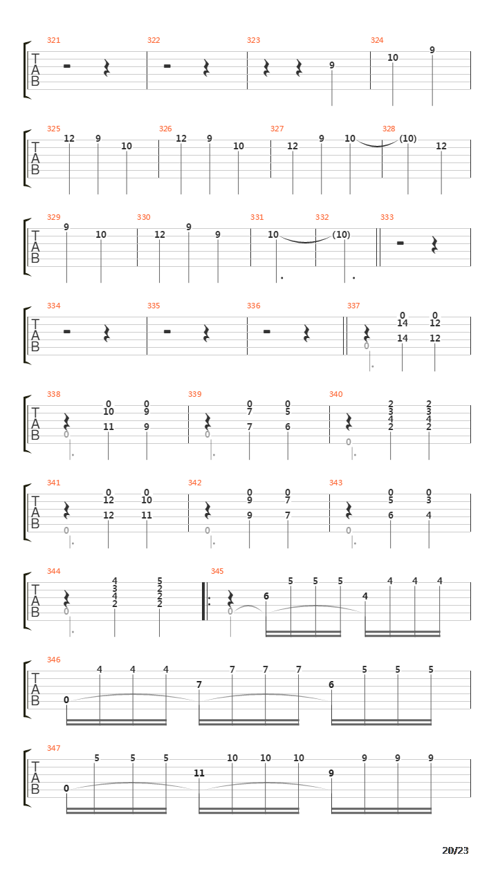 大霍塔舞曲吉他谱