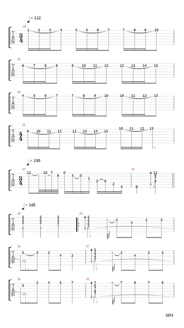 大霍塔舞曲吉他谱