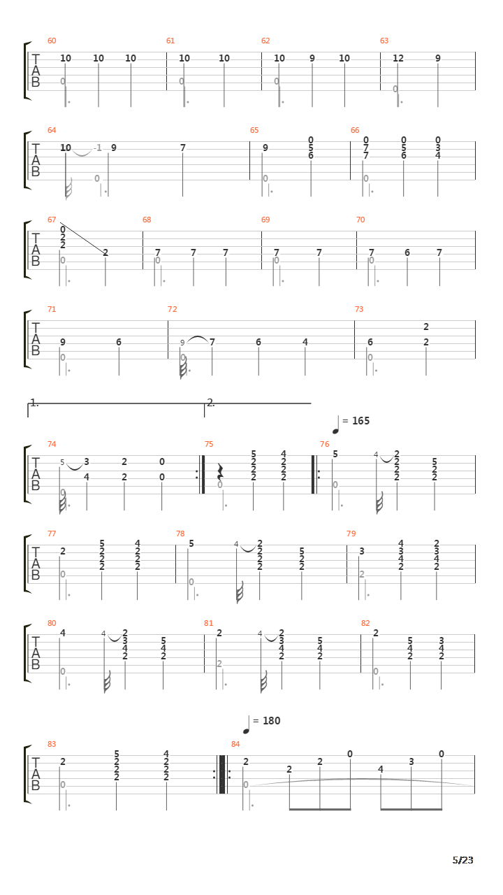 大霍塔舞曲吉他谱