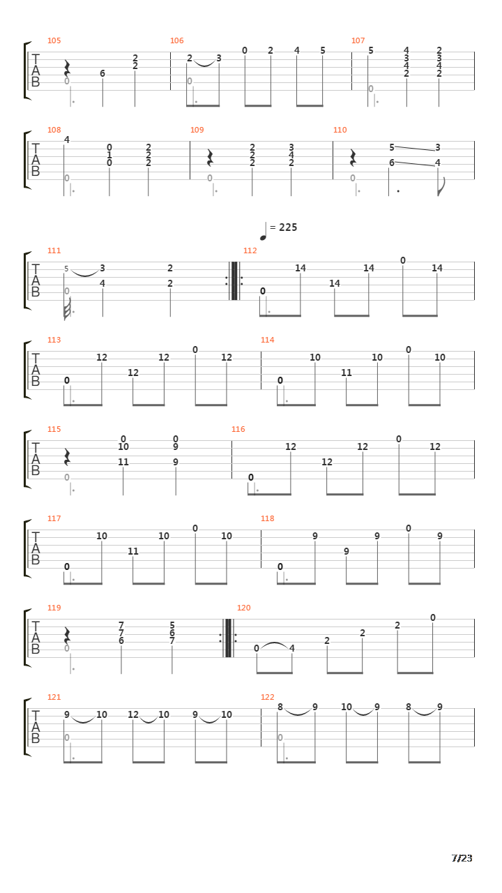 大霍塔舞曲吉他谱