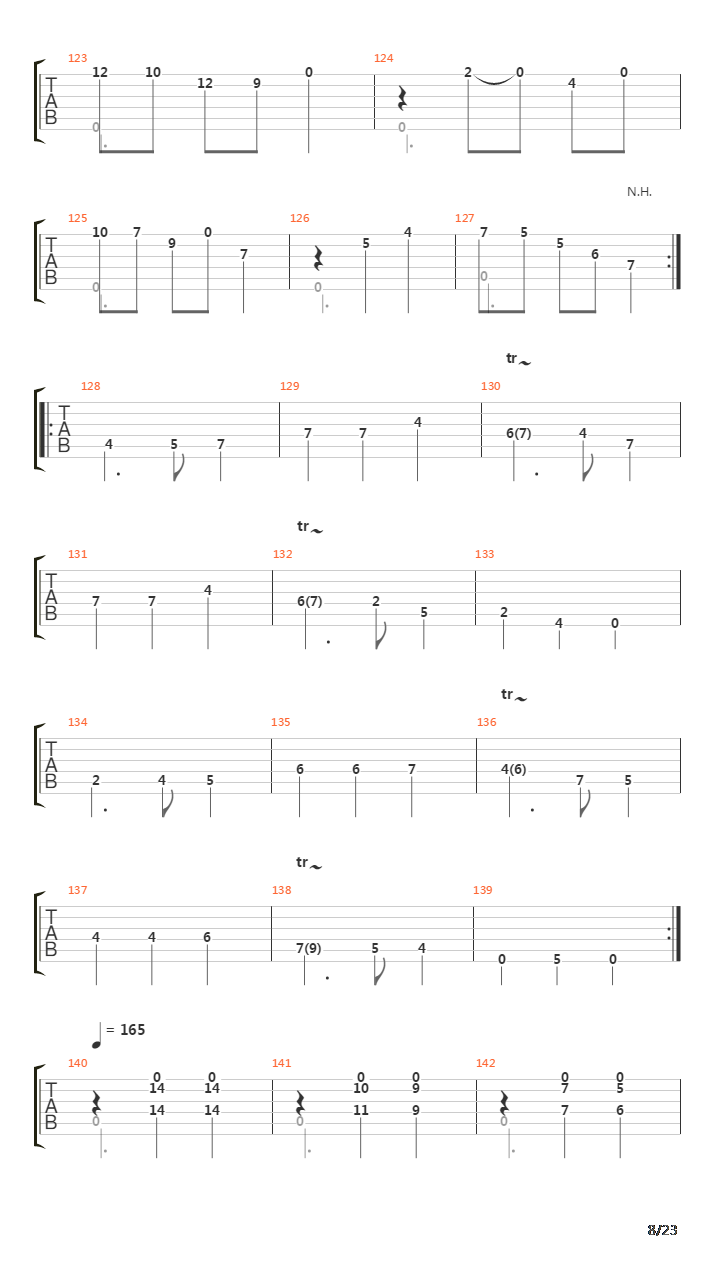 大霍塔舞曲吉他谱