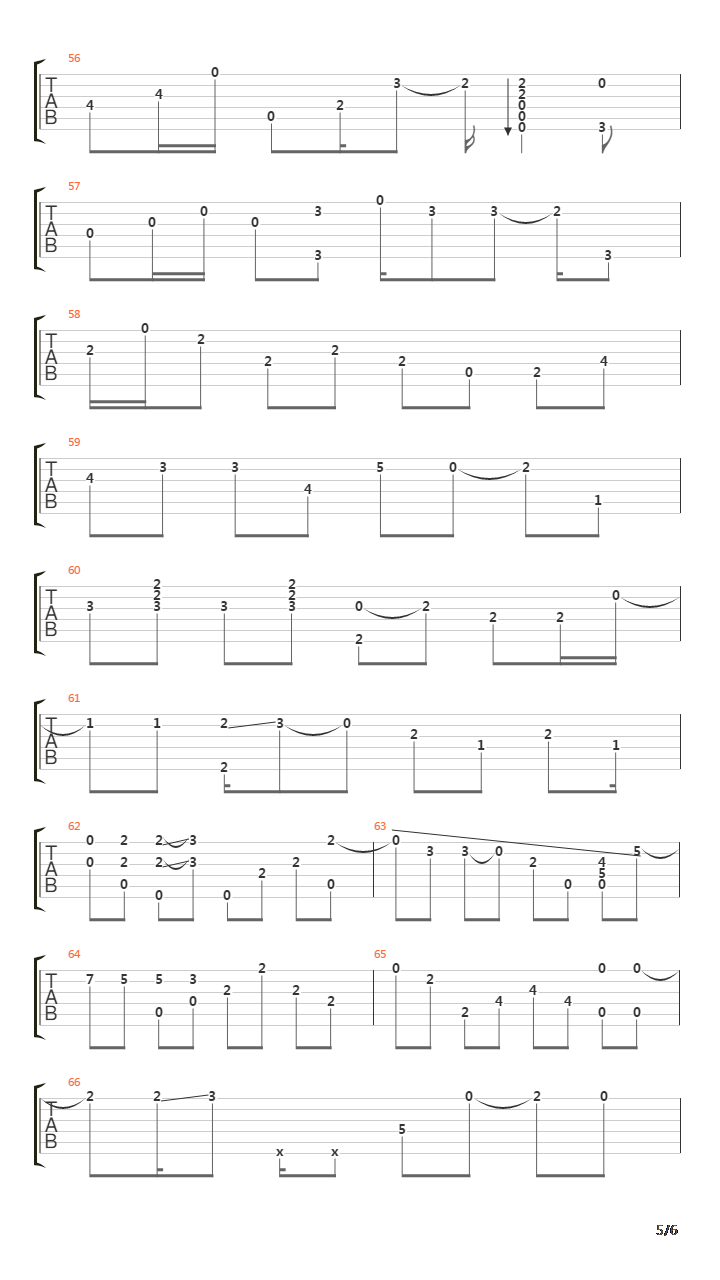 Tears In Heaven(泪洒天堂)吉他谱