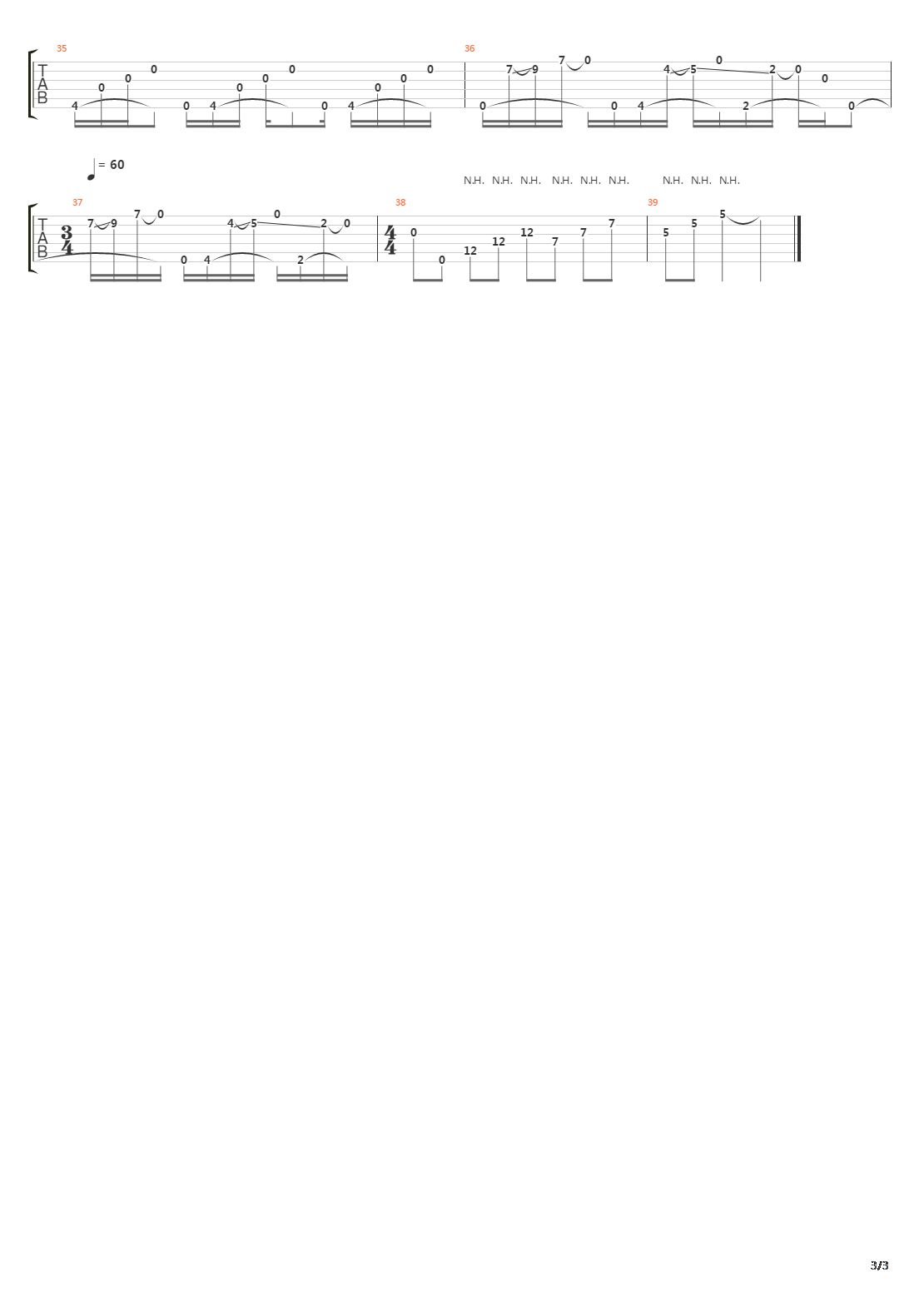 Andrea吉他谱