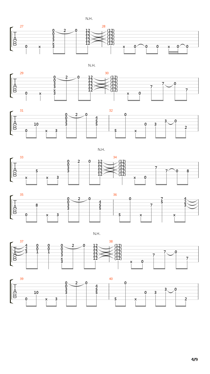 Art Of Motion吉他谱