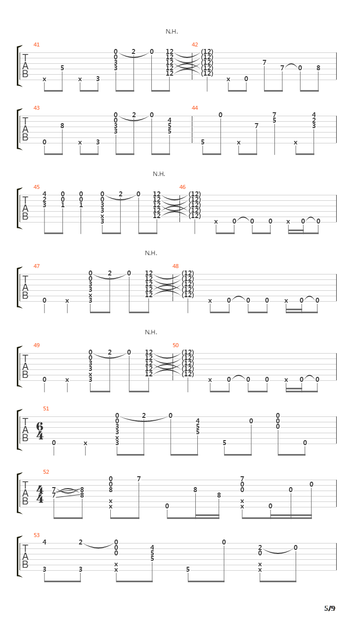 Art Of Motion吉他谱