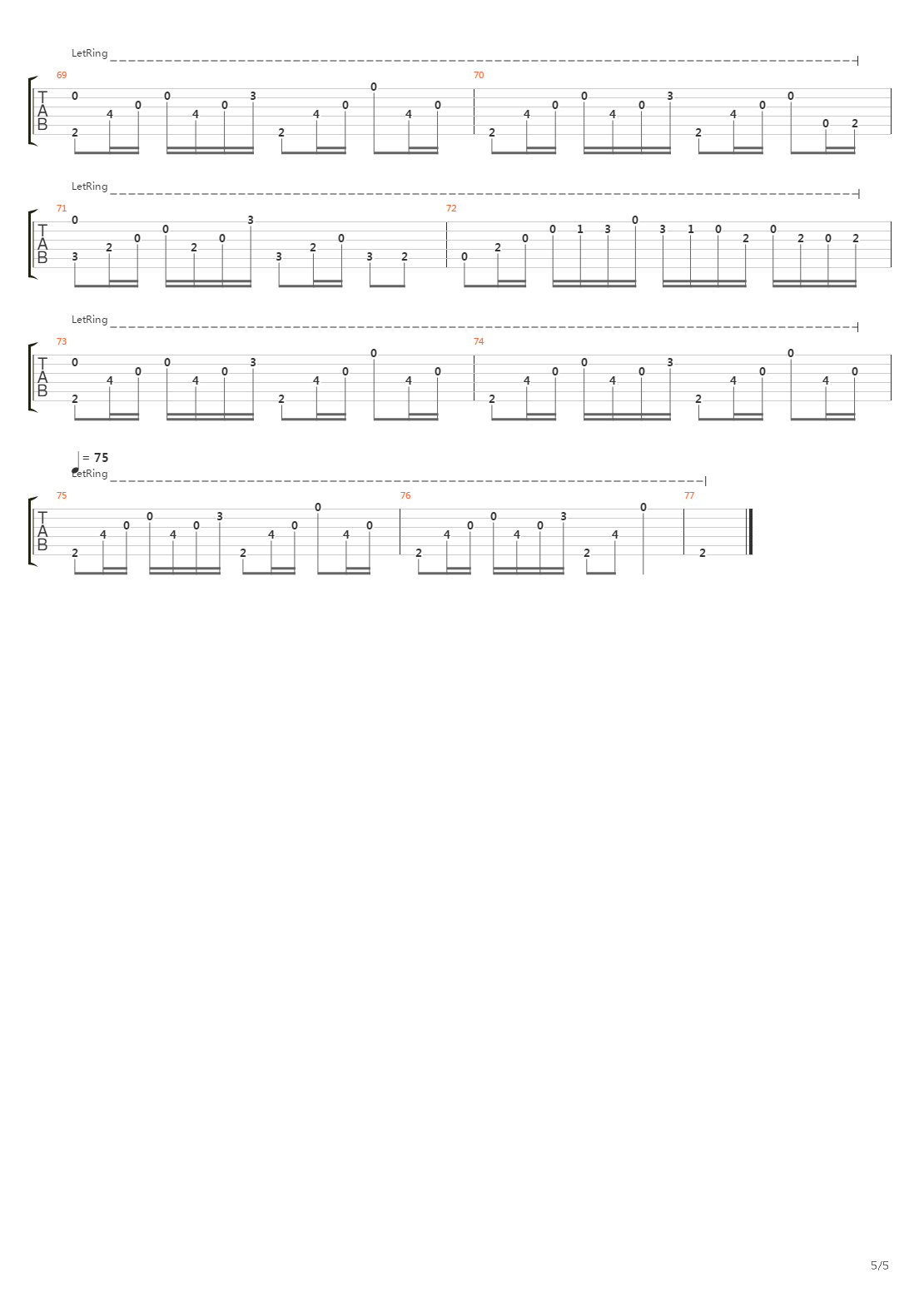 Daybreak In May吉他谱