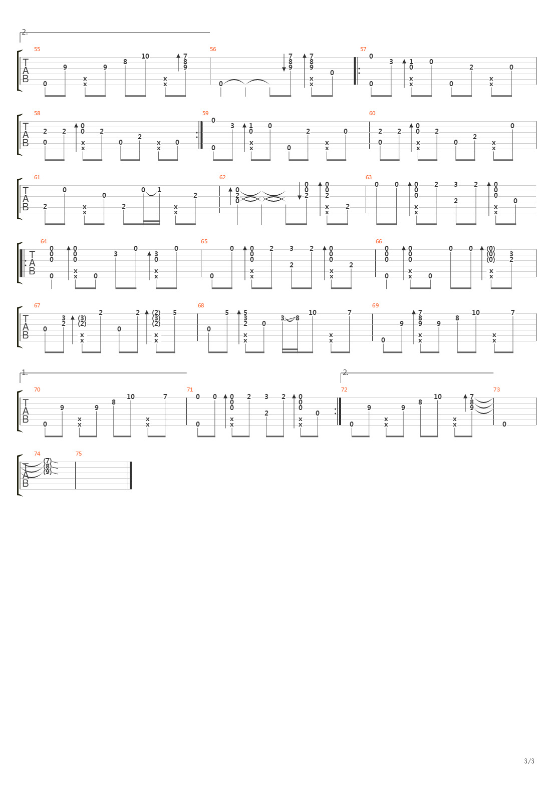 Hoot(自扒)吉他谱