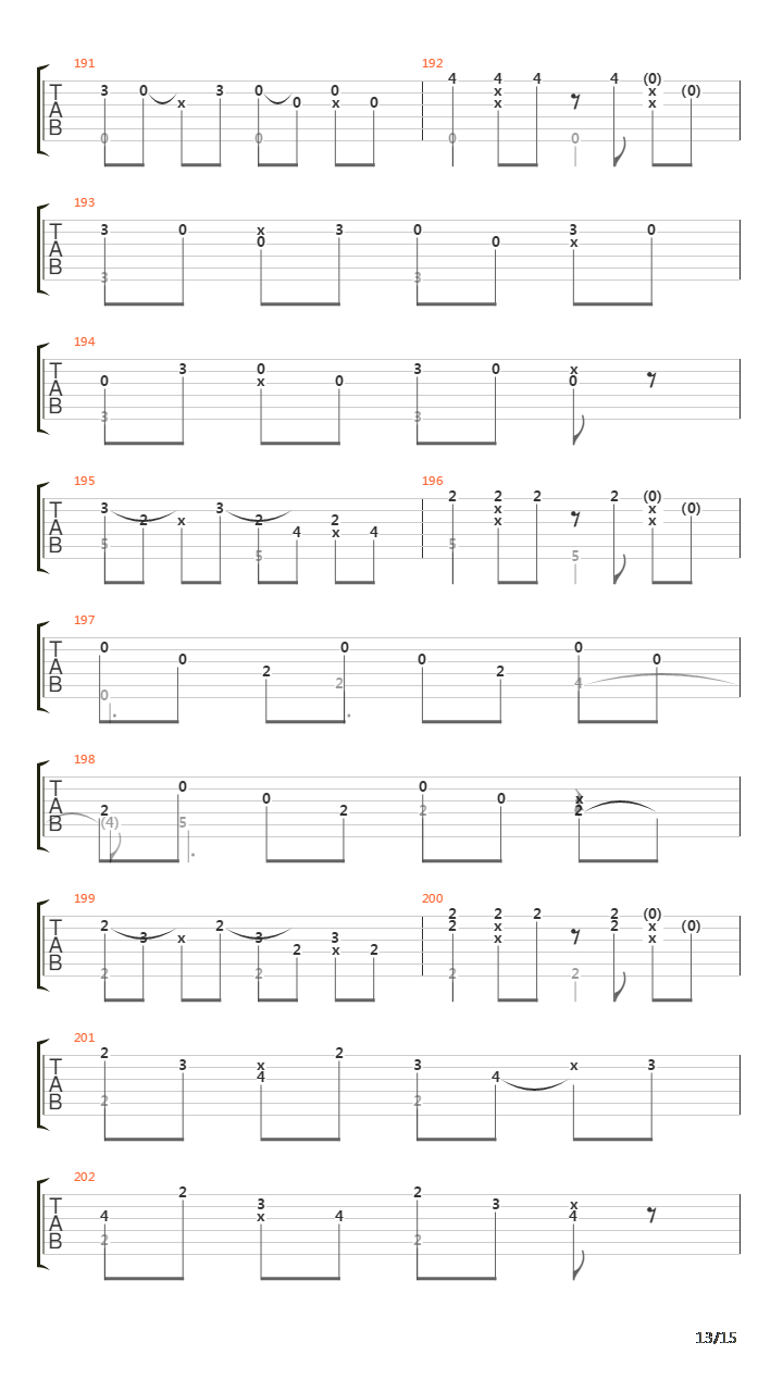 Hotel California(加州旅馆)吉他谱