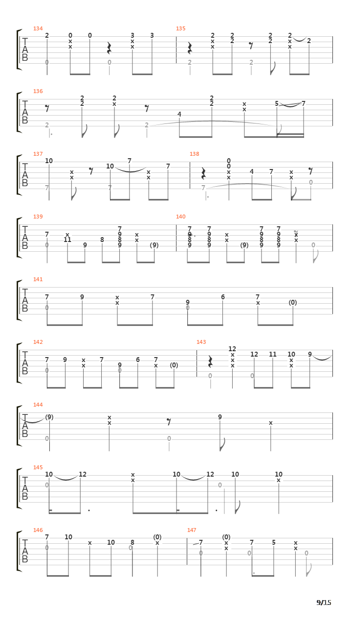 Hotel California(加州旅馆)吉他谱