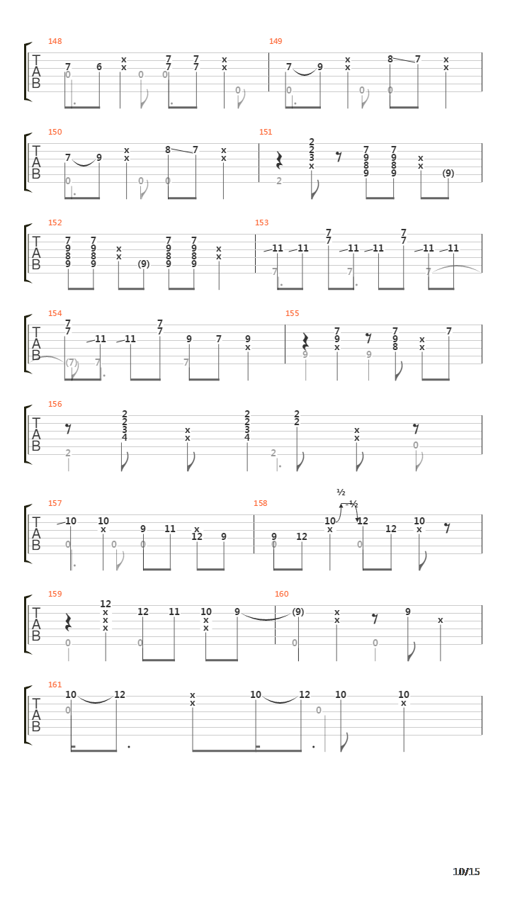 Hotel California(加州旅馆)吉他谱