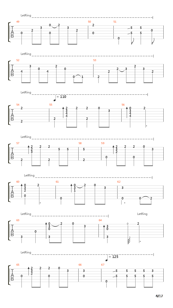 Hotel California(加州旅馆)吉他谱