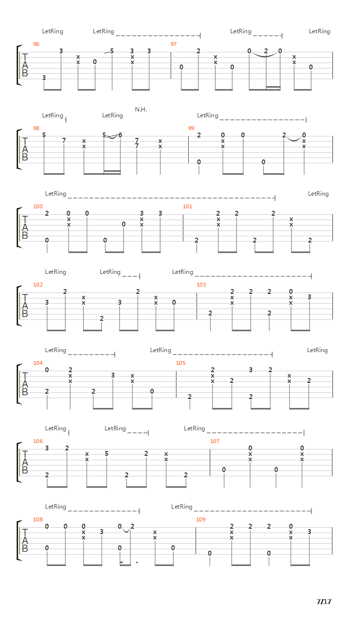 Hotel California(加州旅馆)吉他谱