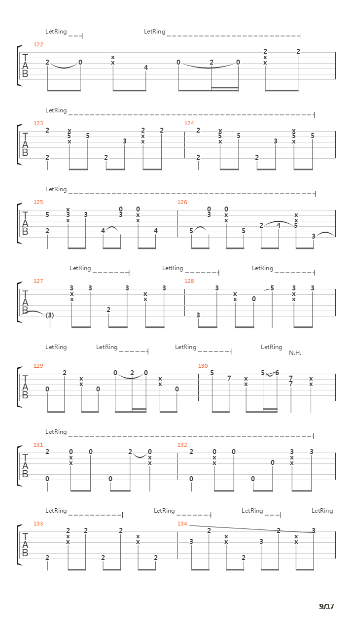 Hotel California(加州旅馆)吉他谱