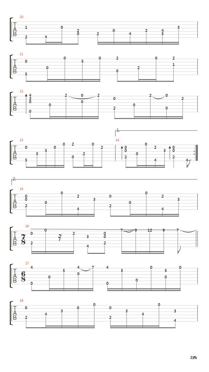 Kujira吉他谱