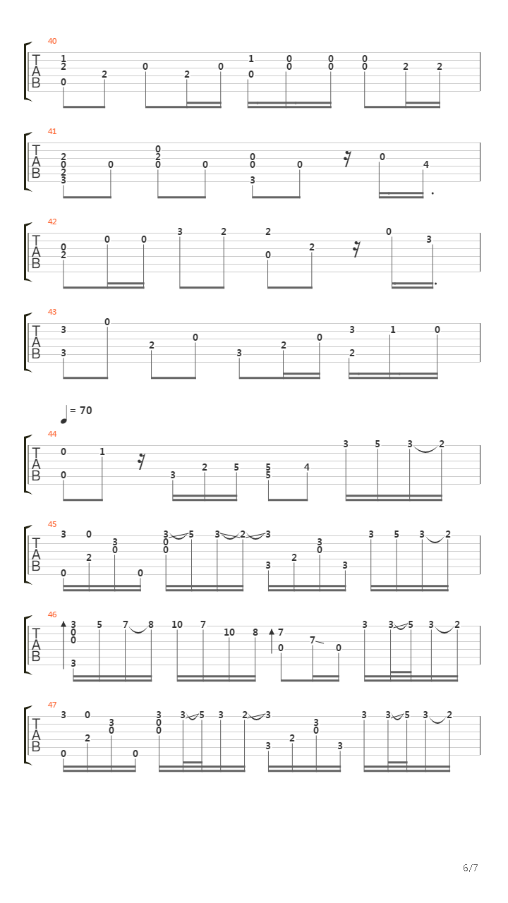 River Flows In You吉他谱