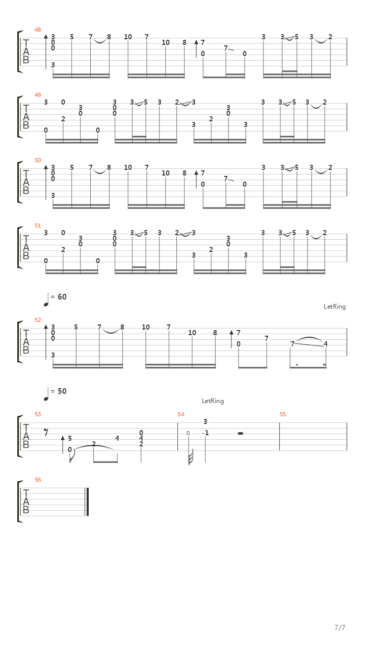 River Flows In You吉他谱