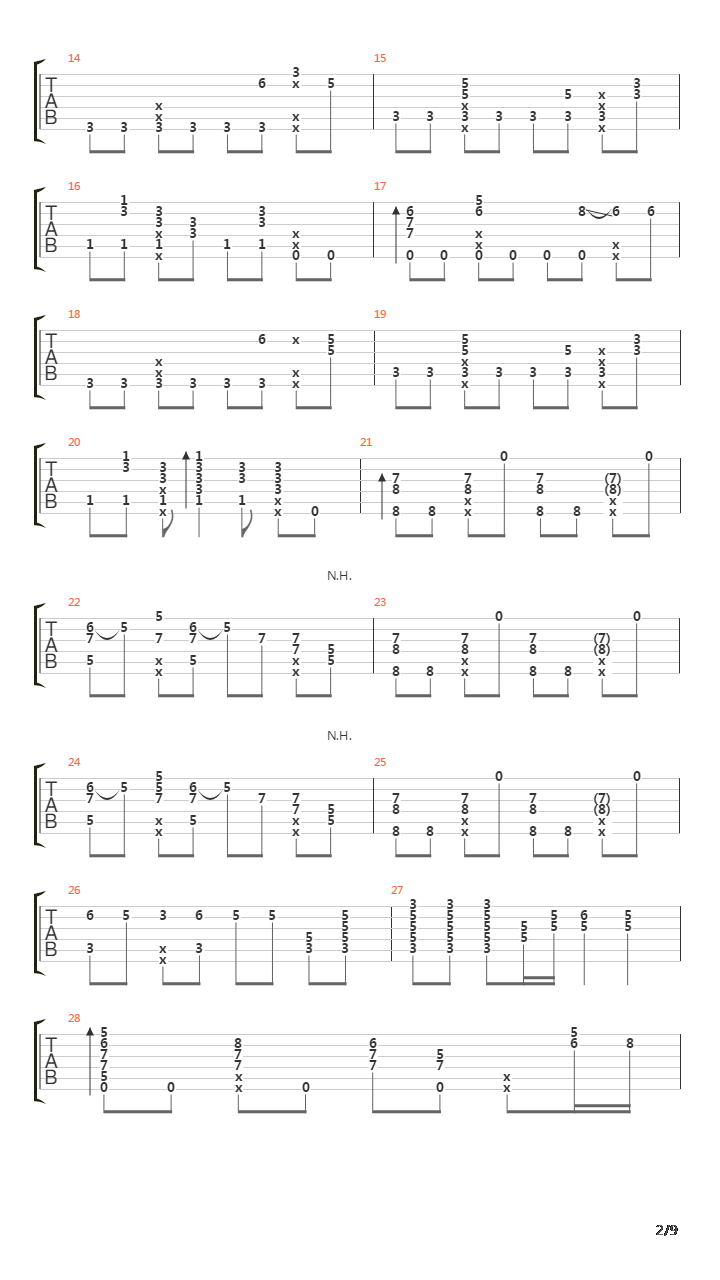 Set Fire To The Rain吉他谱
