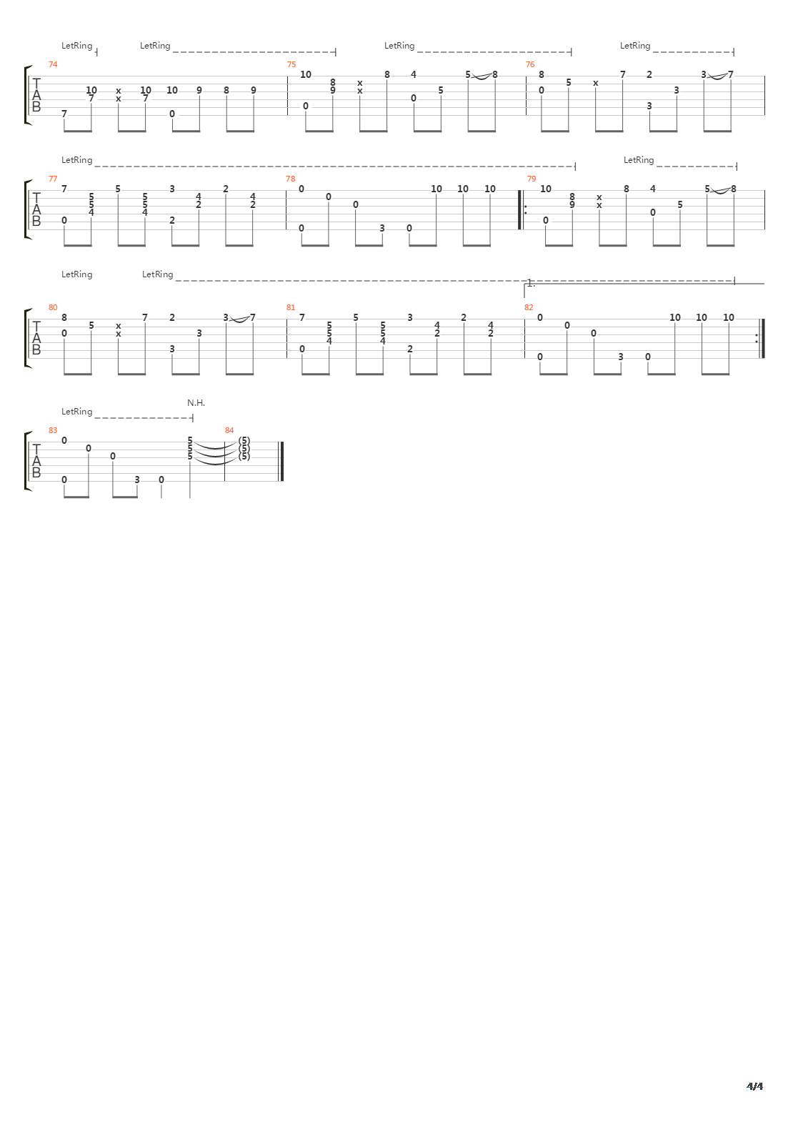 Twilight吉他谱