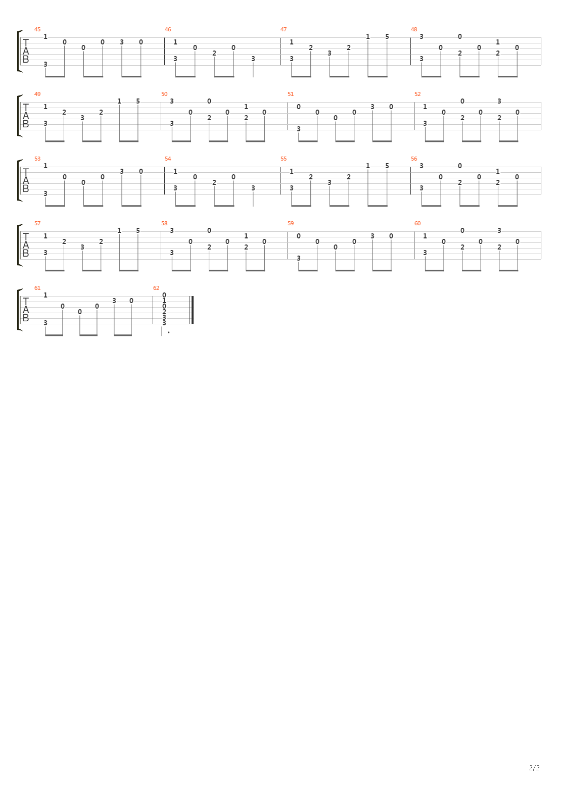 German Dance吉他谱