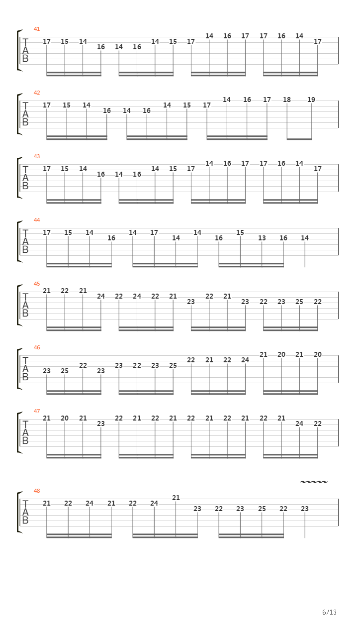 Rondo Alla Turca Metal吉他谱