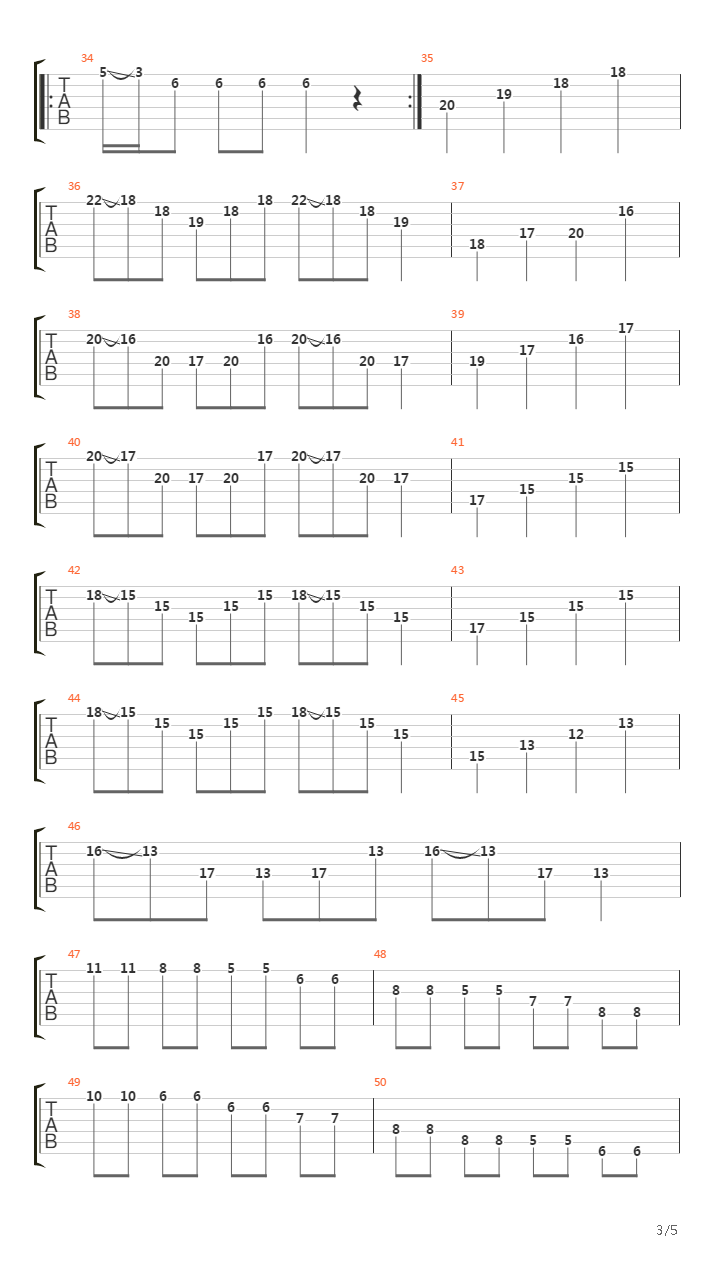 Symphony No 25吉他谱