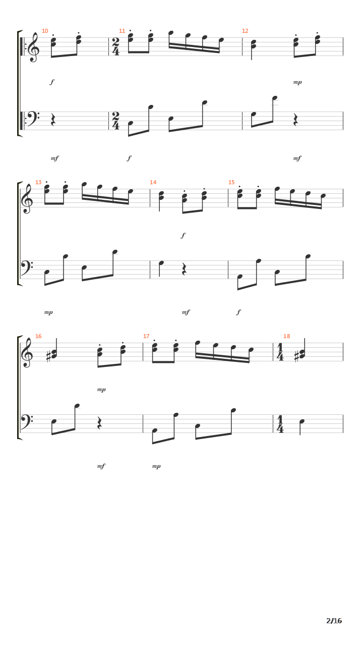 Turkish March吉他谱