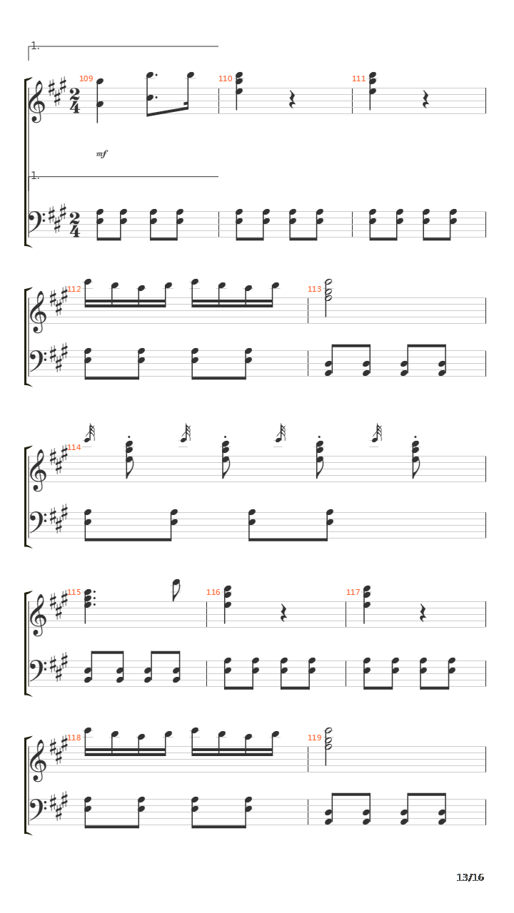 Turkish March吉他谱