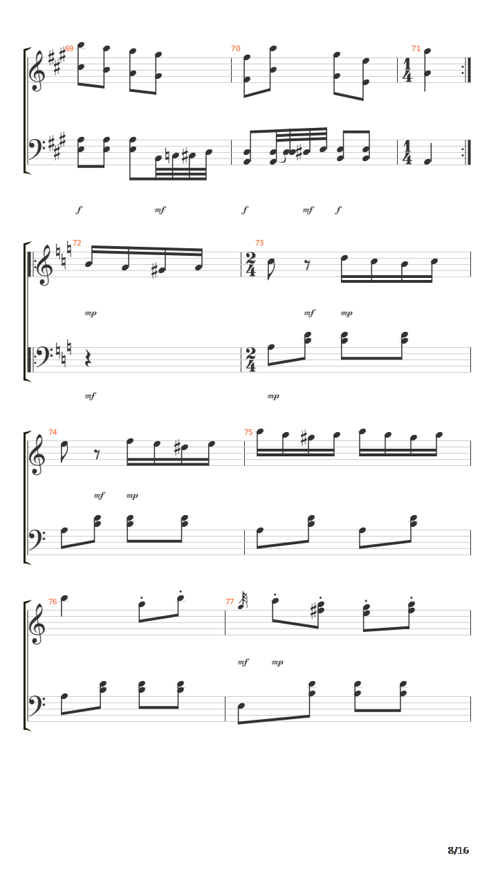 Turkish March吉他谱