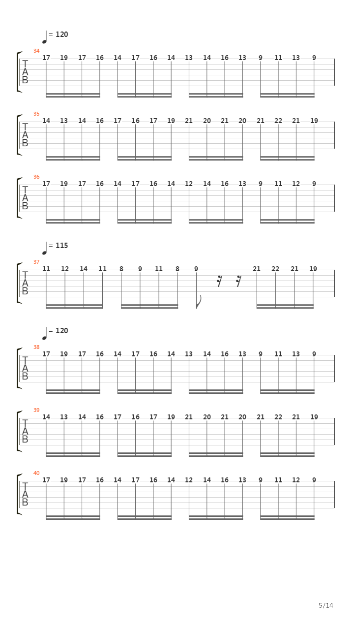 土耳其进行曲吉他谱