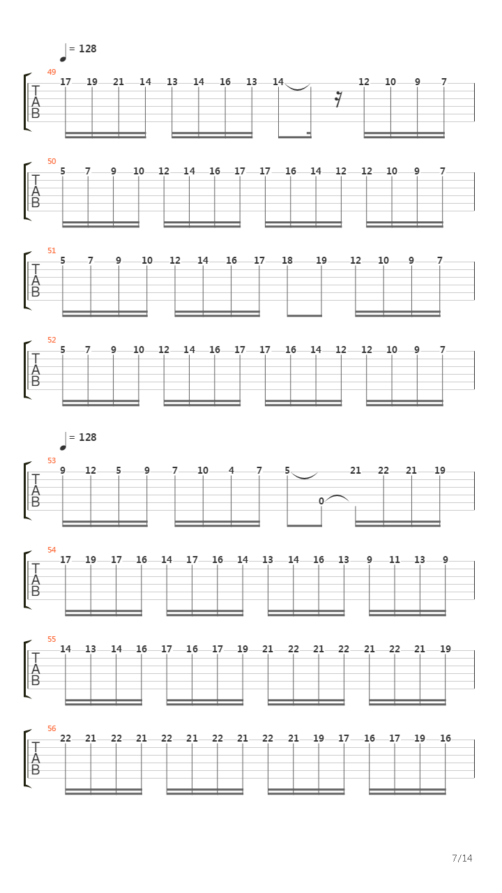 土耳其进行曲吉他谱