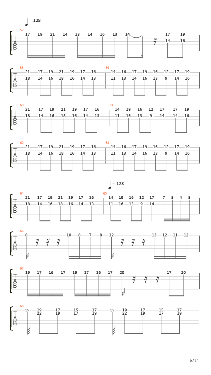 土耳其进行曲吉他谱