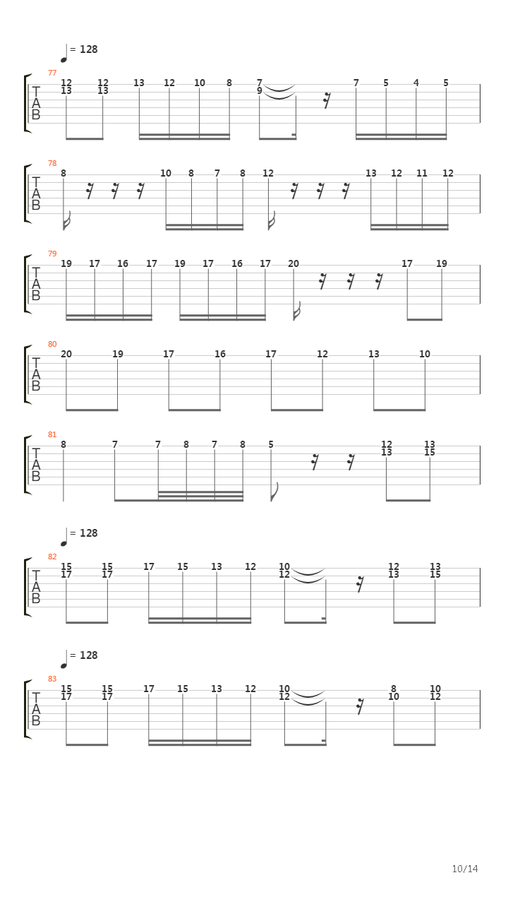 土耳其进行曲吉他谱