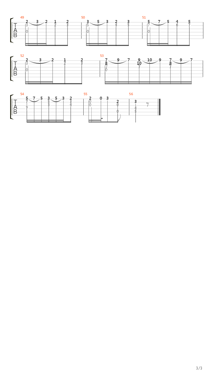 Opus 31 No 15吉他谱