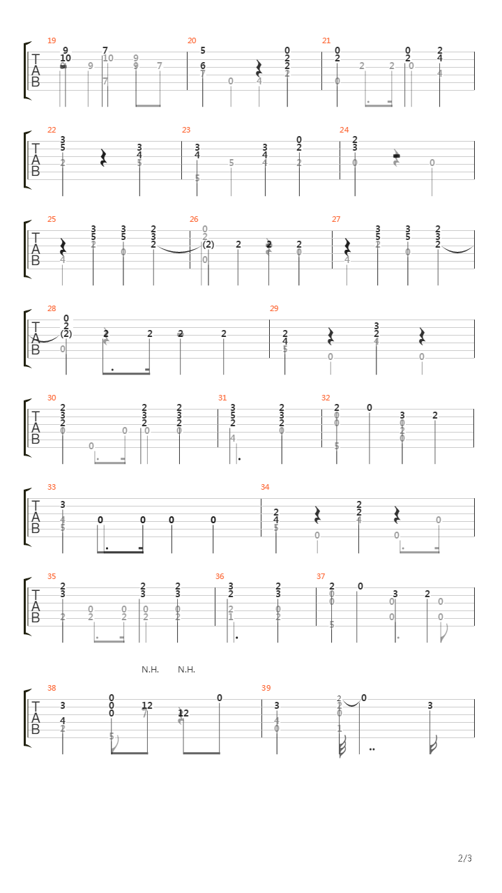 Opus 19 No 6 Choeur-grand Isi Grand Osiri吉他谱