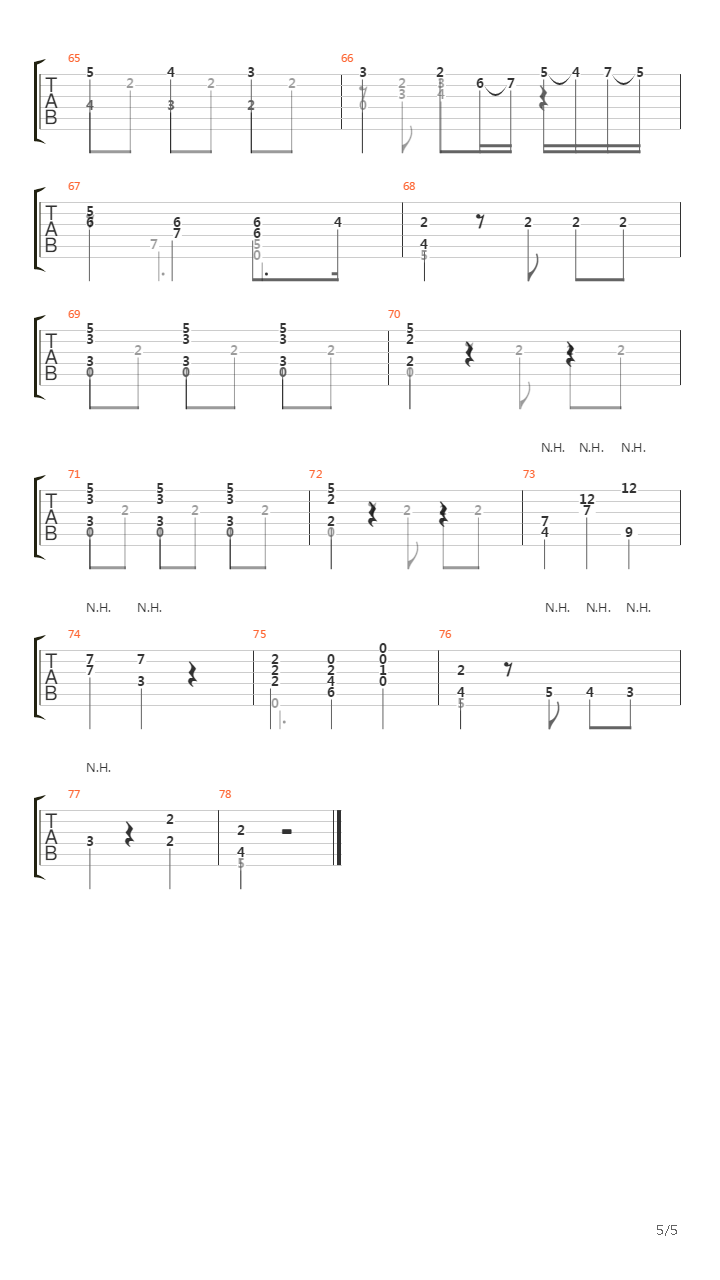 Opus 45 No 3 Petite Piece In A Major吉他谱