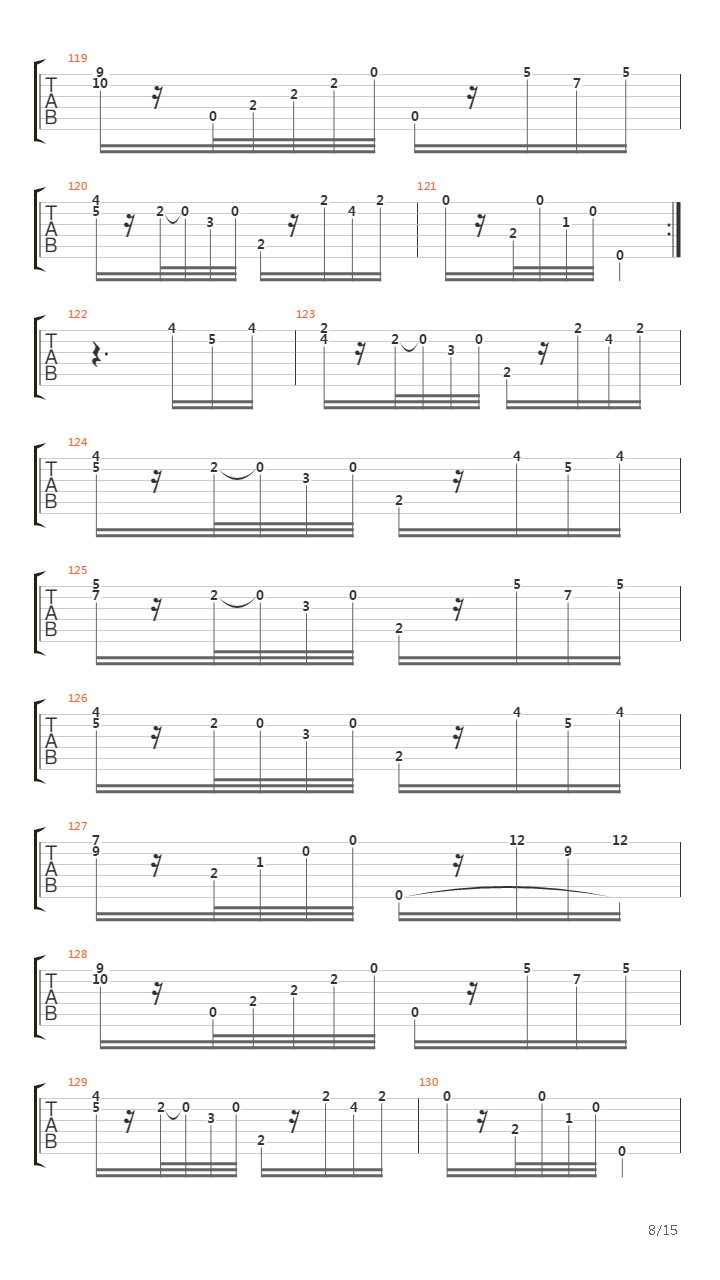 Variations From The Magic Flute吉他谱